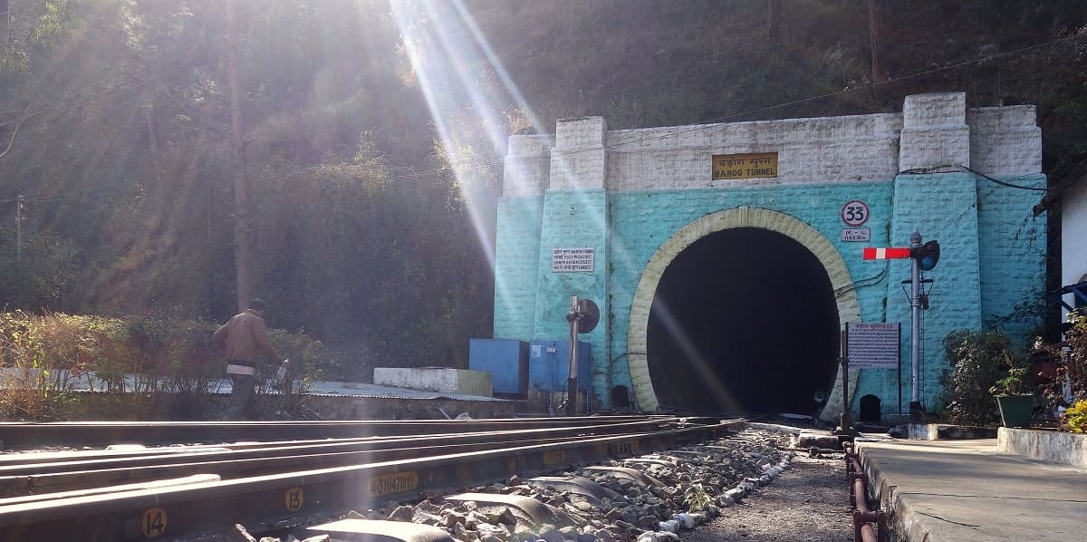 Barog's tunnel in shimla