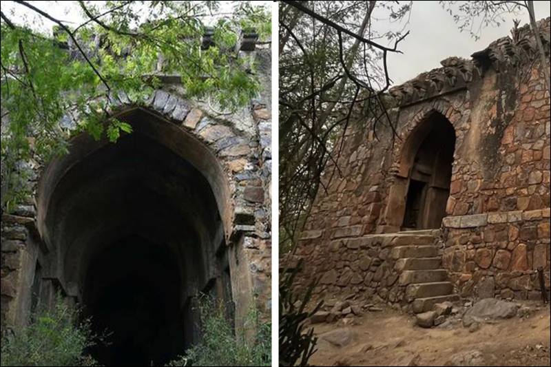 malcha mahal ruins delhi